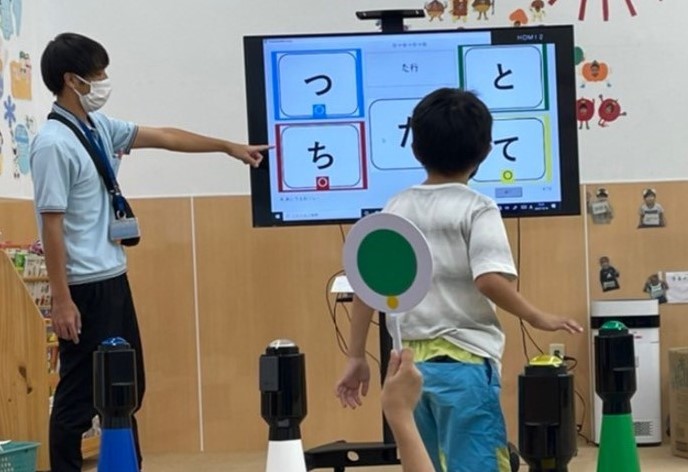 子供 身体を使っての学習 出張レクリエーション